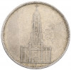 5 рейхсмарок 1934 года J Германия «Годовщина нацистского режима — Гарнизонная церковь в Постдаме» (Кирха)