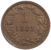 1 крейцер 1885 года Австрия