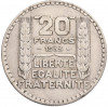 20 франков 1933 года Франция