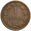 1 крейцер 1885 года Австрия