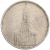 5 рейхсмарок 1934 года J Германия «Годовщина нацистского режима — Гарнизонная церковь в Постдаме» (Кирха)