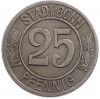 25 пфеннигов 1920 года Германия — город Бонн (Нотгельд)