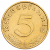 5 рейхспфеннигов 1939 года А Германия