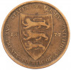 1/24 шиллинга 1877 года Джерси