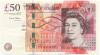 50 фунтов 2010 года Великобритания (Банк Англии)