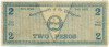 2 песо 1942 года Филиппины — провинция Негрос