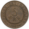 5 эре 1907 года Дания