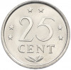 25 центов 1985 года Нидерландские Антильские острова