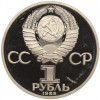 1 рубль 1985 года «XII Международный фестиваль молодежи и студентов в Москве» (Новодел)