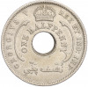 1/2 пении 1935 года Британская Западная Африка