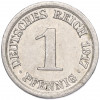 1 пфенниг 1917 года E Германия