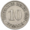 10 пфеннигов 1907 года A Германия