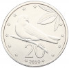 20 центов 2010 года Острова Кука