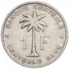 1 франк 1958 года Руанда-Урунди