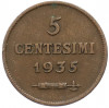 5 чентезимо 1935 года Сан-Марино