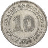10 центов 1927 года Стрейтс Сетлментс