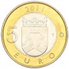 5 евро 2011 года «Исторические регионы Финляндии — Карелия»