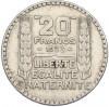 20 франков 1933 года Франция