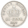 20 сантимов 1867 года A Франция