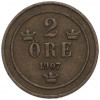 2 эре 1907 года Швеция