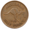 1/2 пенни 1949 года Австралия