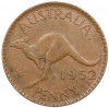 1 пенни 1952 года Австралия