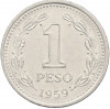 1 песо 1959 года Аргентина