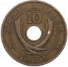 10 центов 1934 года Британская Восточная Африка