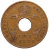 5 центов 1942 года Британская Восточная Африка