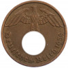 2 рейхспфеннига 1939 года D Германия