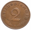 2 рейхспфеннига 1939 года E Германия