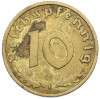 10 рейхспфеннигов 1938 года F Германия