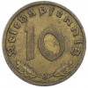 10 рейхспфеннигов 1939 года J Германия