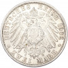 2 марки 1902 года Германия (Баден) «50 лет правлению Фридриха I»