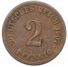 2 пфеннига 1907 года A Германия