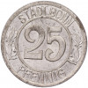 25 пфеннигов 1920 года Германия — город Бонн «Бетховен» (Нотгельд)