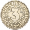 3 рейхсмарки 1927 года A Германия «1000 лет Нордхаузену»