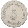 5 пфеннигов 1876 года D Германия