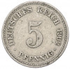5 пфеннигов 1902 года A Германия