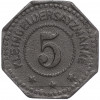 5 пфеннигов 1917 года Германия — город Сааргемюнд (Нотгельд)