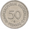 50 пфеннигов 1981 года G Западная Германия (ФРГ)