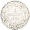 1 гульден 1849 года Бавария