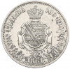 1/6 талера 1861 года Саксония