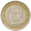 1 евро 2002 года Испания