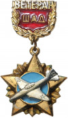 Знак «Ветеран штурмовой авиационной дивизии (ШАД)»