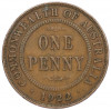 1 пенни 1922 года Австралия