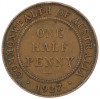 1/2 пенни 1927 года Австралия