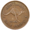 1/2 пенни 1948 года Австралия