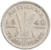 3 пенса 1948 года Австралия