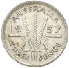 3 пенса 1957 года Австралия
